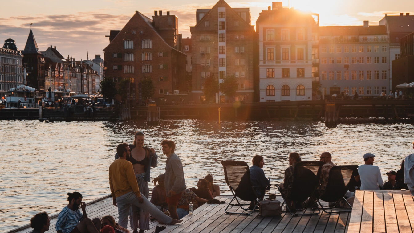 (c) Lilli Wermuth | 1000things Sonnenuntergang auf Paper Island in Kopenhagen.
