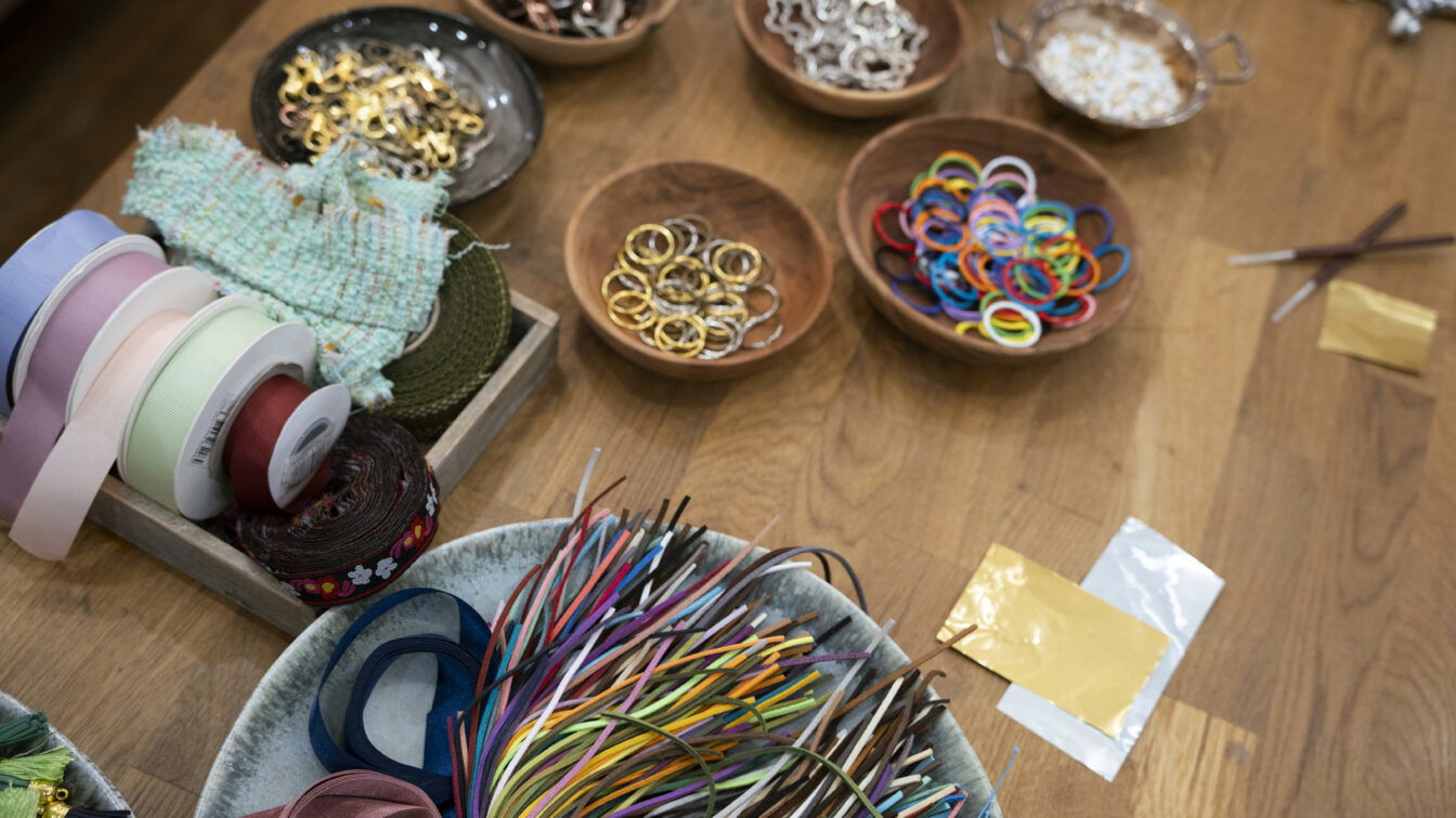 (c) Lilli Wermuth | 1000things Bag Charm Workshop, Material, Basteln, DIY