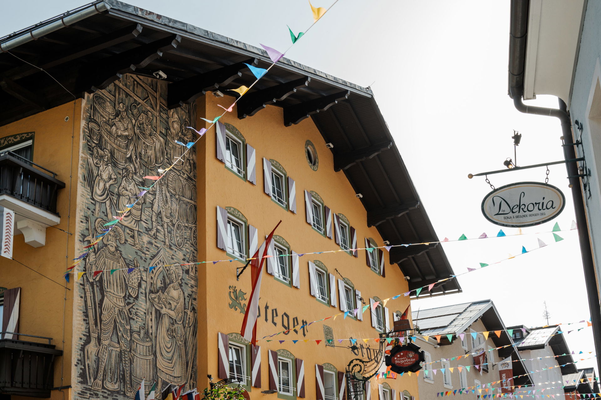 Hotel Stegerbräu, Sicht von außen