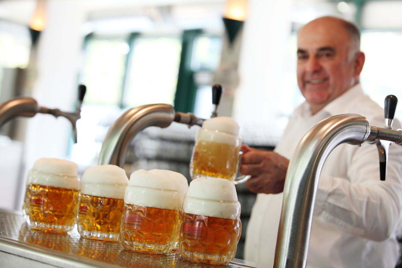 Die High-End Bierschank im Schweizerhaus © Redtenbacher | Schweizerhaus