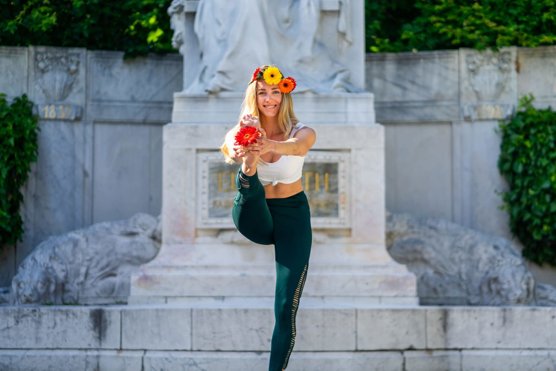 Yoga im Stadtpark Wiener Neustadt