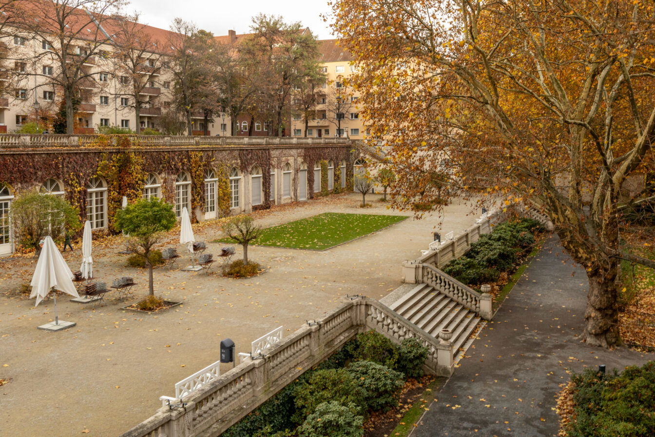 Der Körnerpark und die Orangerie in Berlin Neukölln