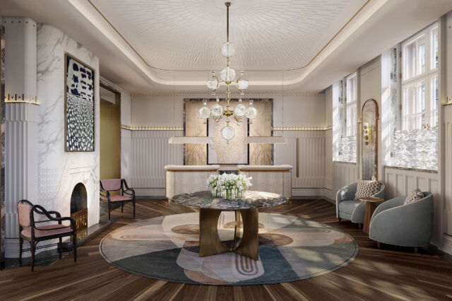 Rezeption im Mandarin Oriental, Vienna