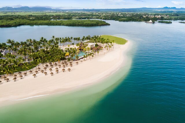 Ausblick auf das Le Saint Géran Resort