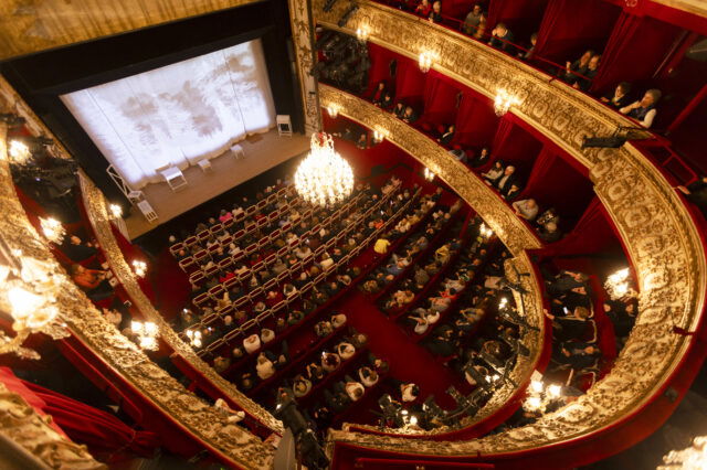 Innenansicht vom Theater in der Josefstadt, eine Sehenswürdigkeit im 8. Bezirk