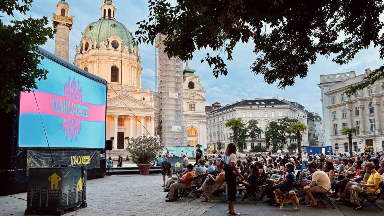 (c) Magdalena Mayer Open Air Kino Karlsplatz