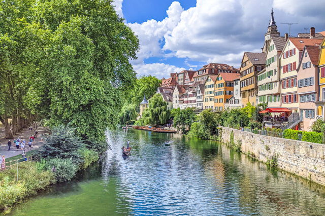 Neckarfront (c) Verkehrsverein Tübingen Neckarfront (c) Verkehrsverein Tübingen