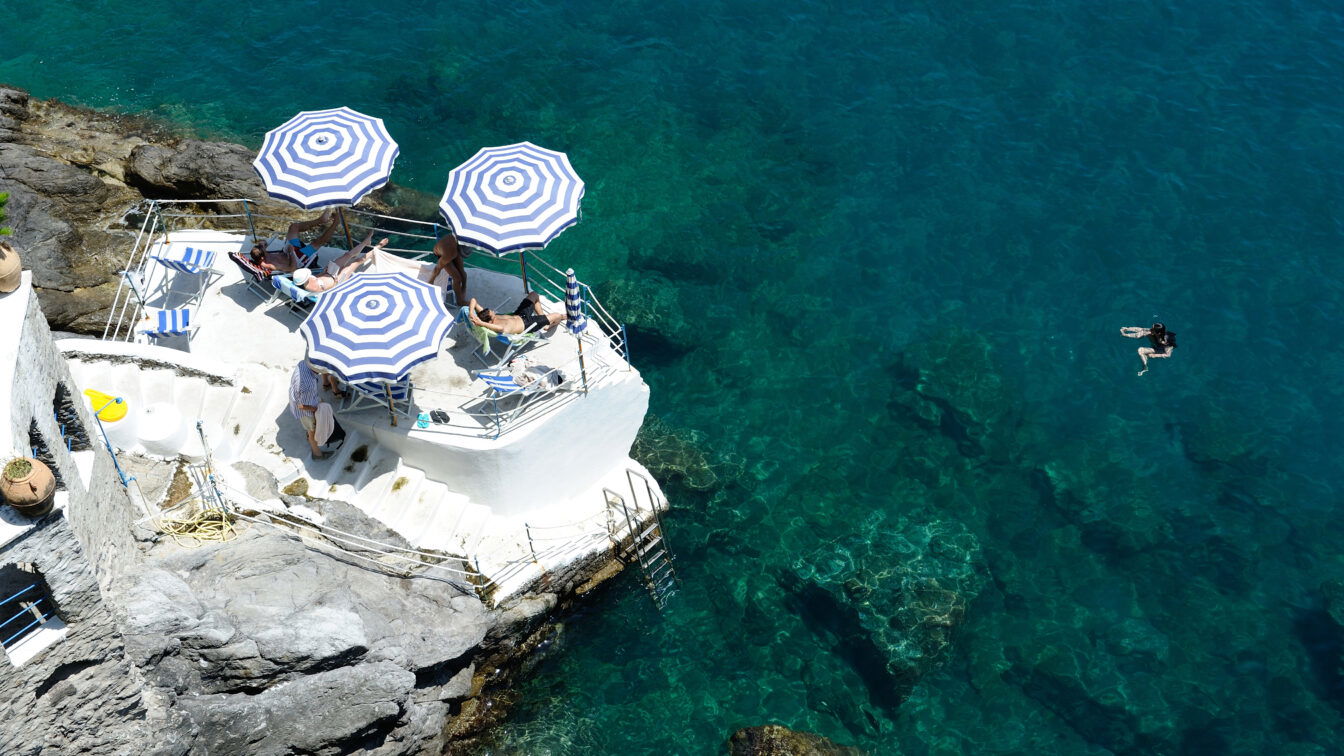 (c) Villa San Michele Villa San Michele am Meer von Italien.