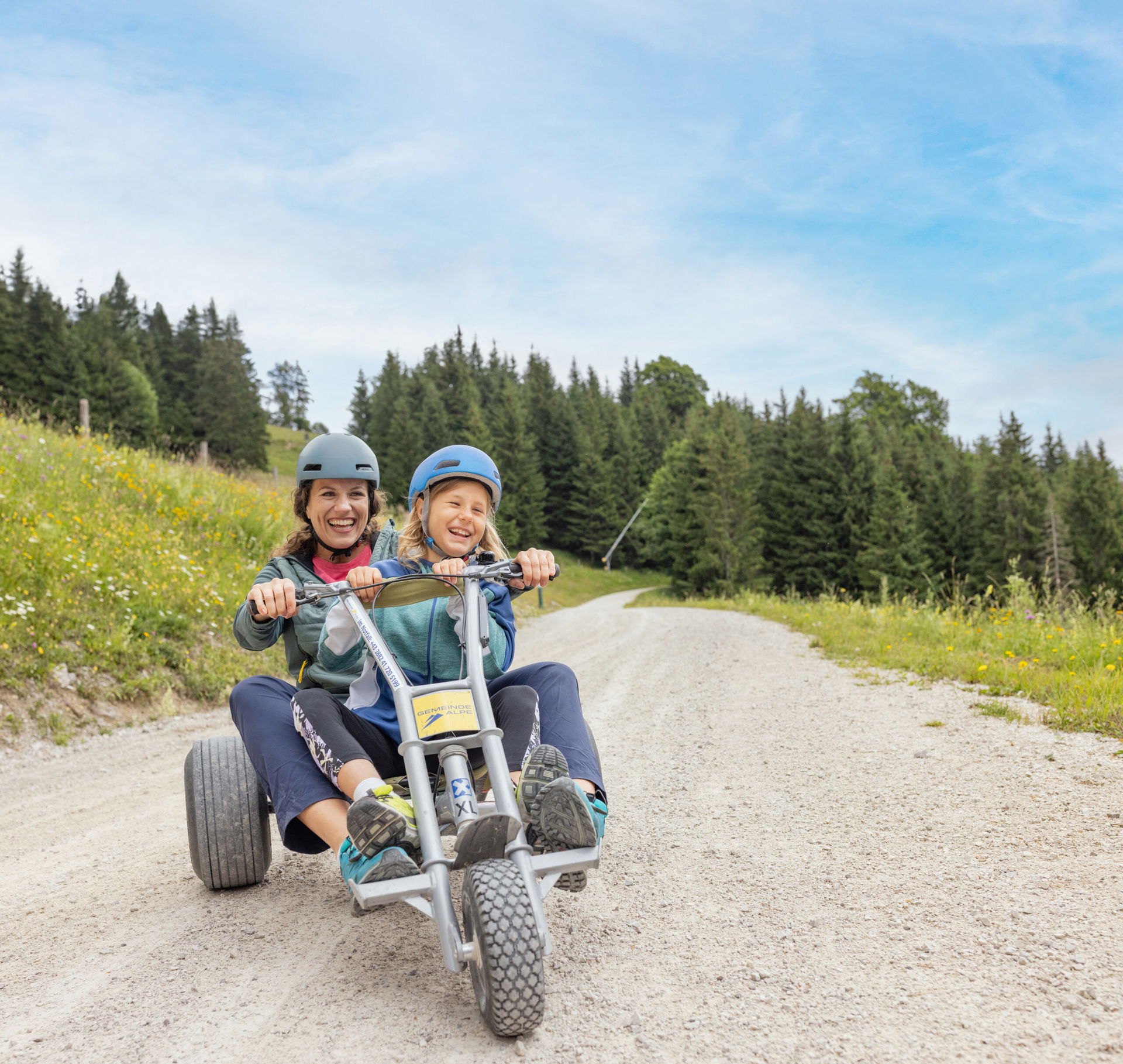 Mountaincart-Strecke auf der Gemeindealpe Mitterbach