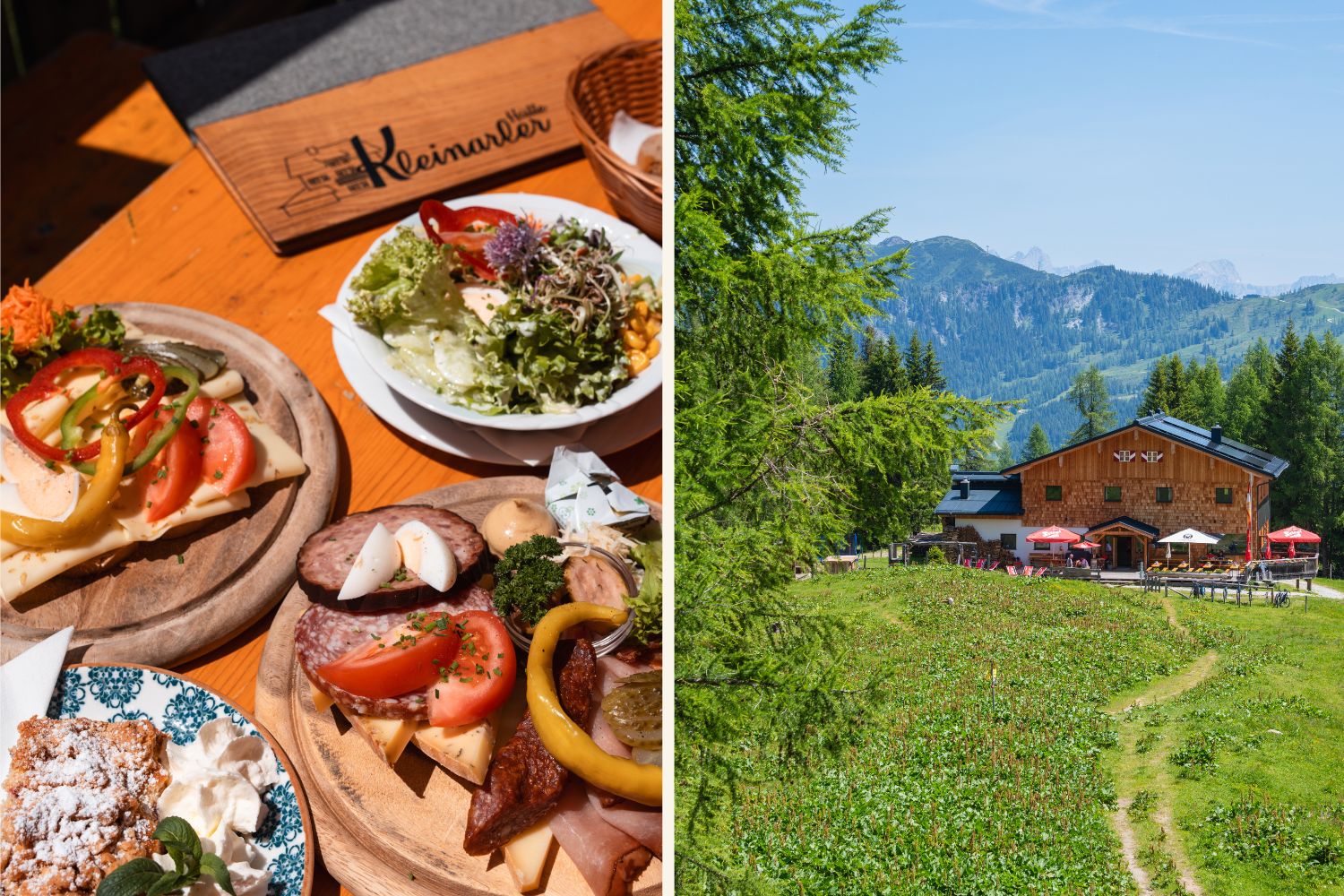 Bike & Hike zur Kleinarler Hütte mit Brettljause