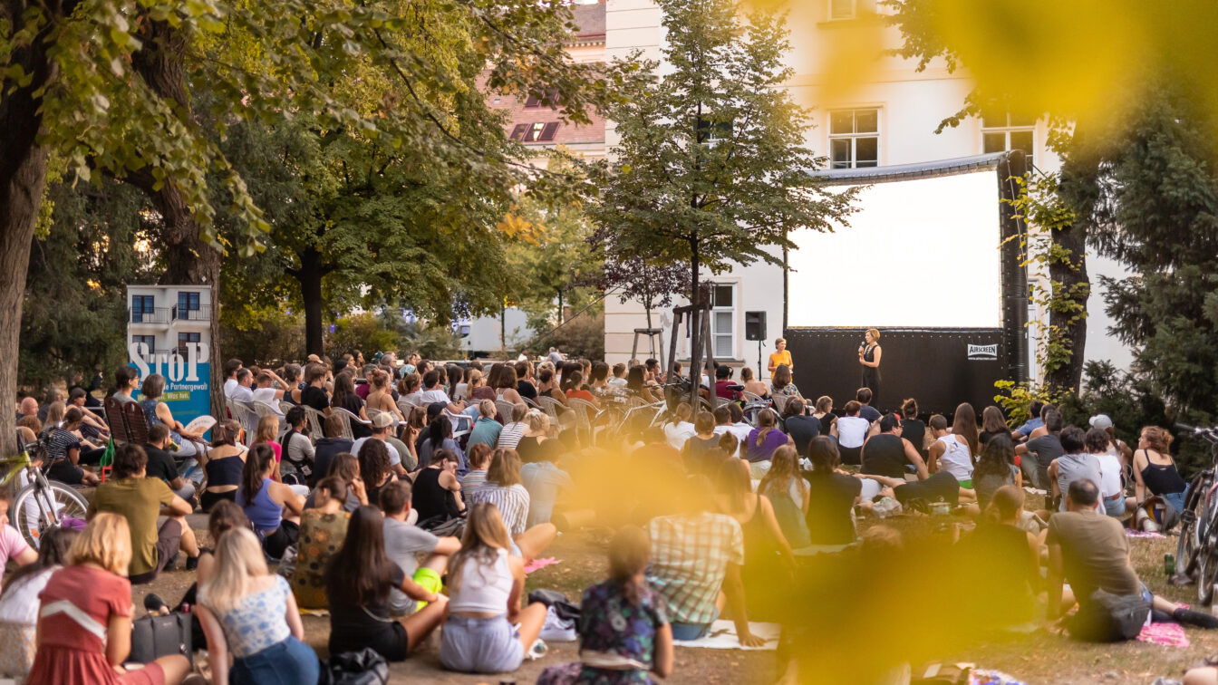 (c) VOLXkino Open Air Kino in Wien an verschiedenen Plätzen.