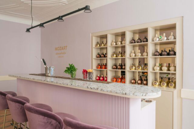 (c) Mozart Chocolate Liqueur / Ralph Darabos Die neue Mozart Chocolate Lounge in Salzburg (c) Mozart Chocolate Liqueur / Ralph Darabos