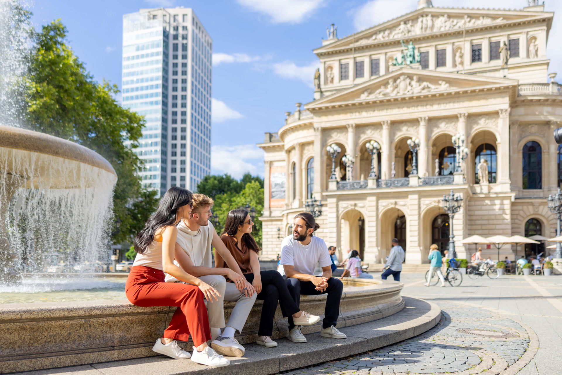 Frankfurt Opernplatz Alte Oper