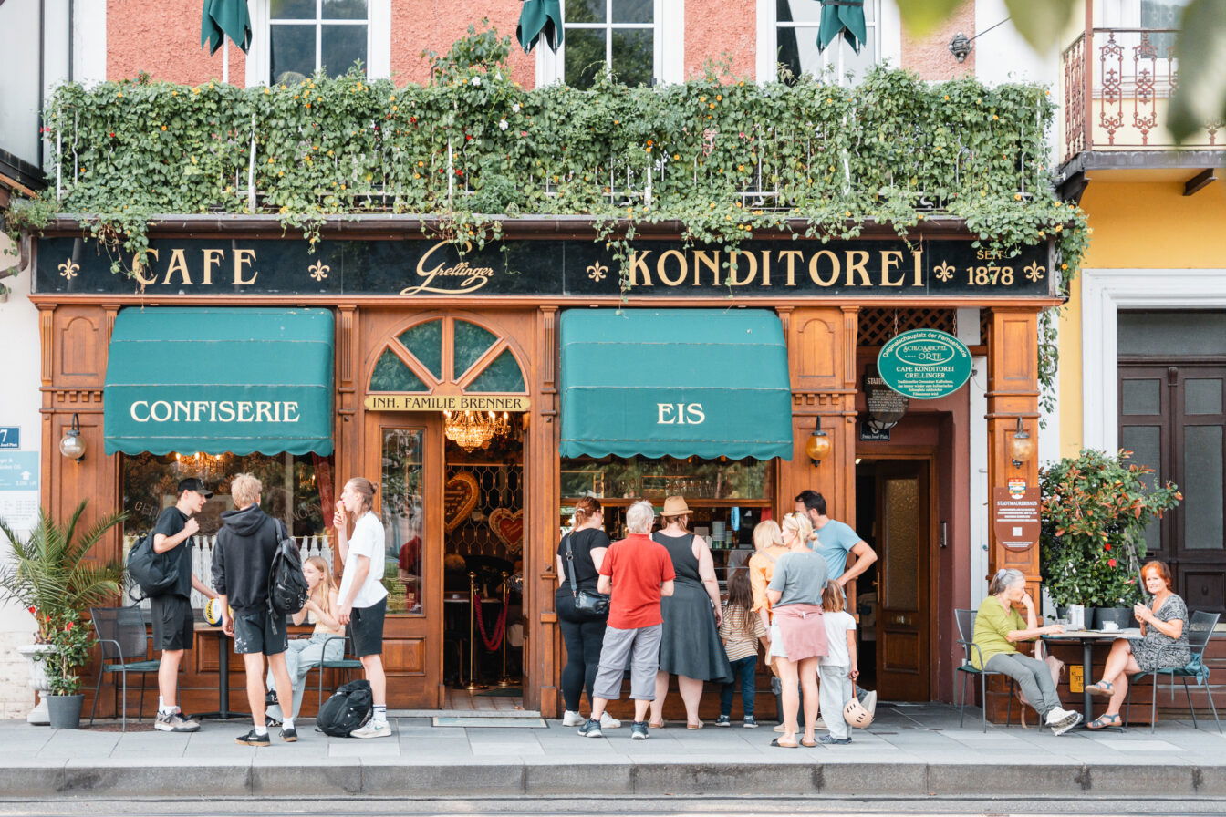 Beliebte Konditorei und Café-Restaurant in Gmunden – ein charmantes Ausflugsziel für Genießer*innen und Feinschmecker*innen direkt im Herzen der Stadt.