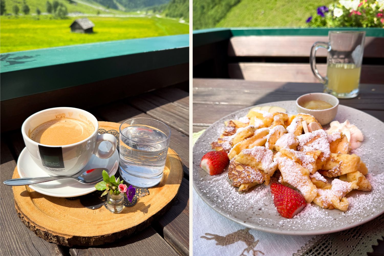 Essen auf der Alm