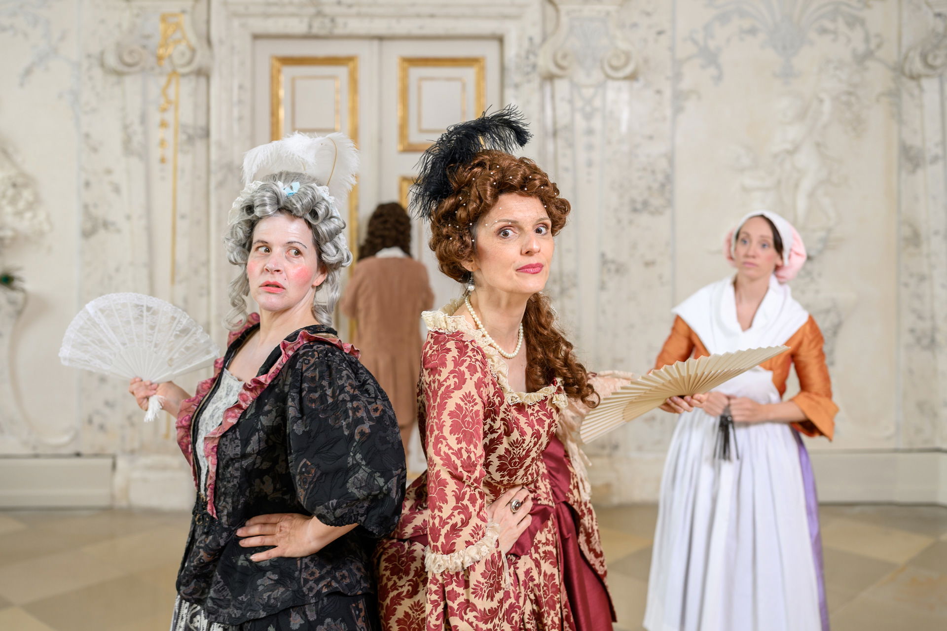 Durchlaucht & Dinner Schauspielführung auf Schloss Hof