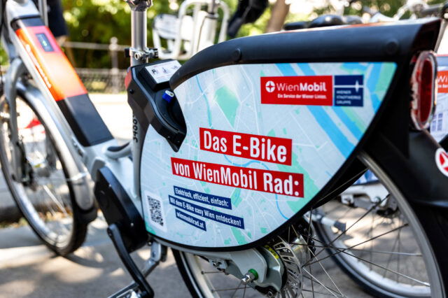 Medientermin mit Stadträtin Ulli Sima und GF Alexandra Reinagl für eBikes für Wien Mobil