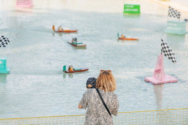 Aquadrome im MuseumsQuartier: Eine Aktivität für Eltern mit Baby in Wien, 1070