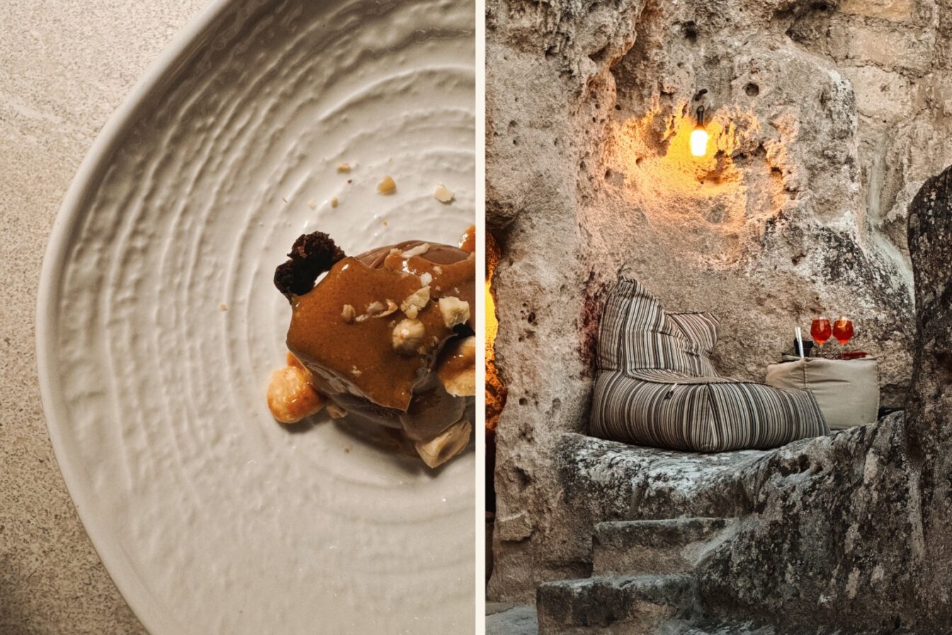 Matera: Höhlenbar