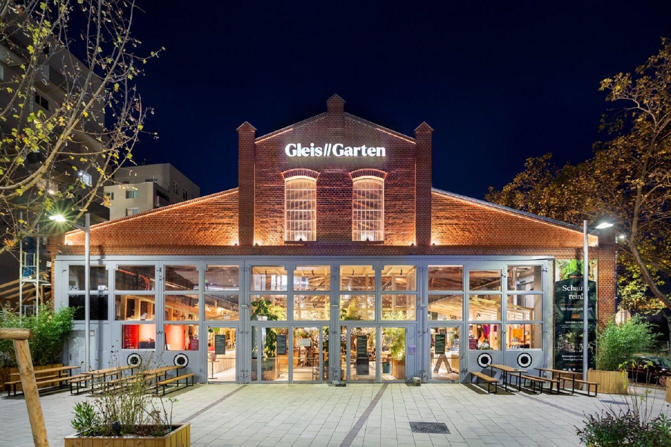 Die Markthalle Gleis//Garten in Wien