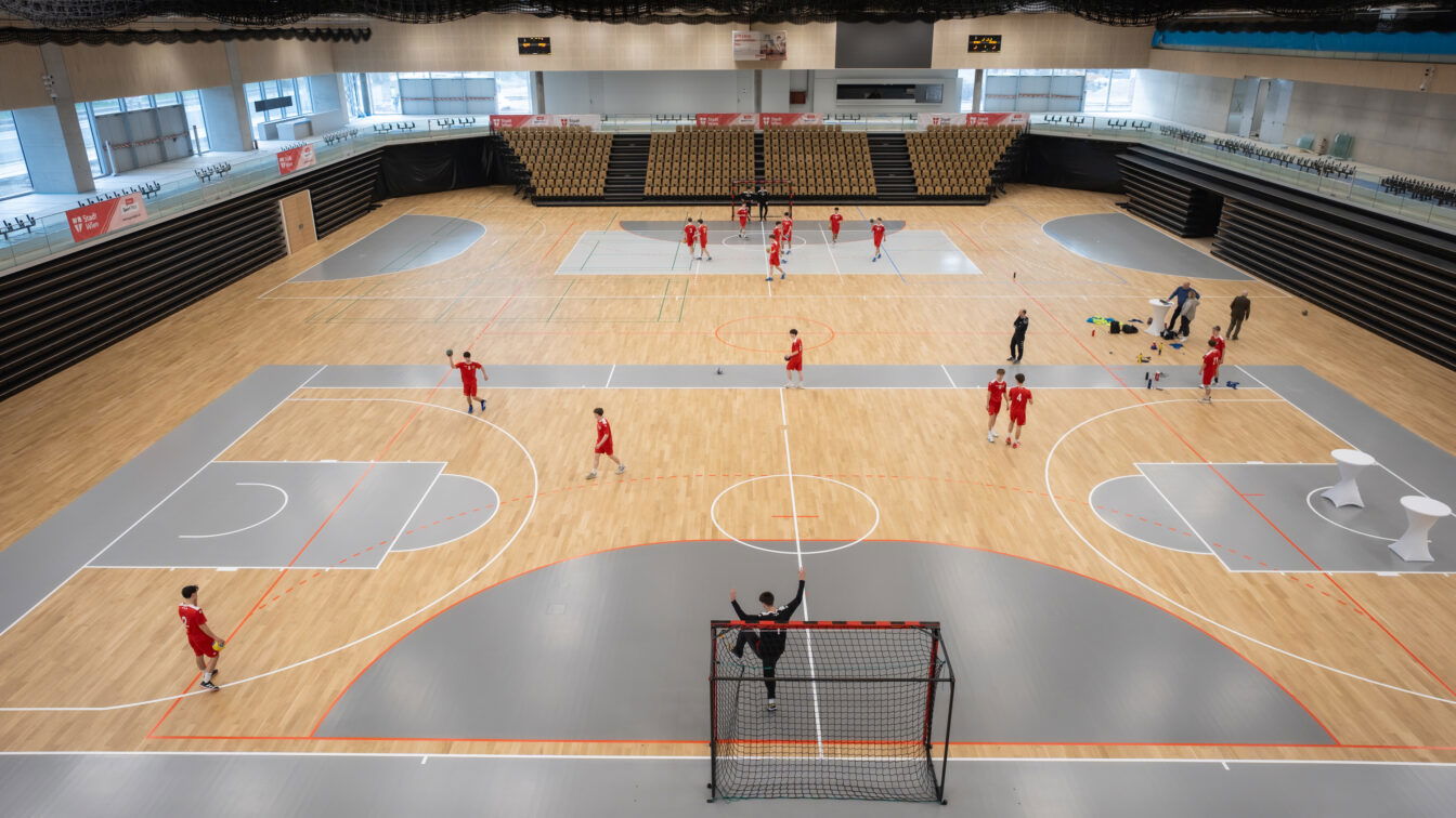 Ein Testmatch in der Sport Arena Wien. (c) Stadt Wien / David Bohmann Ein Testmatch in der Sport Arena Wien.