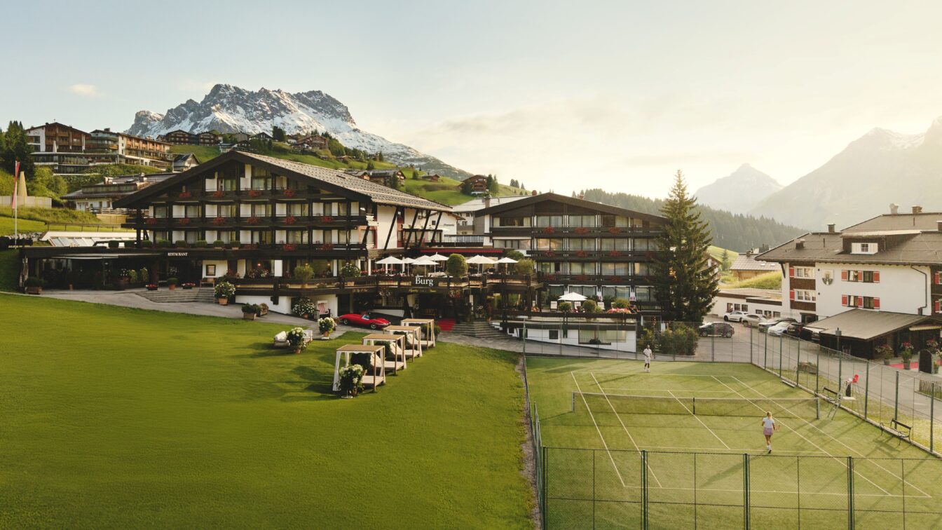 Burg Hotel Oberlech in Vorarlberg (c) Burg Hotel