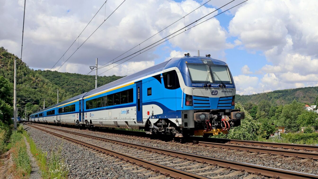 Der "Comfortjet" der Tschechischen Bahn