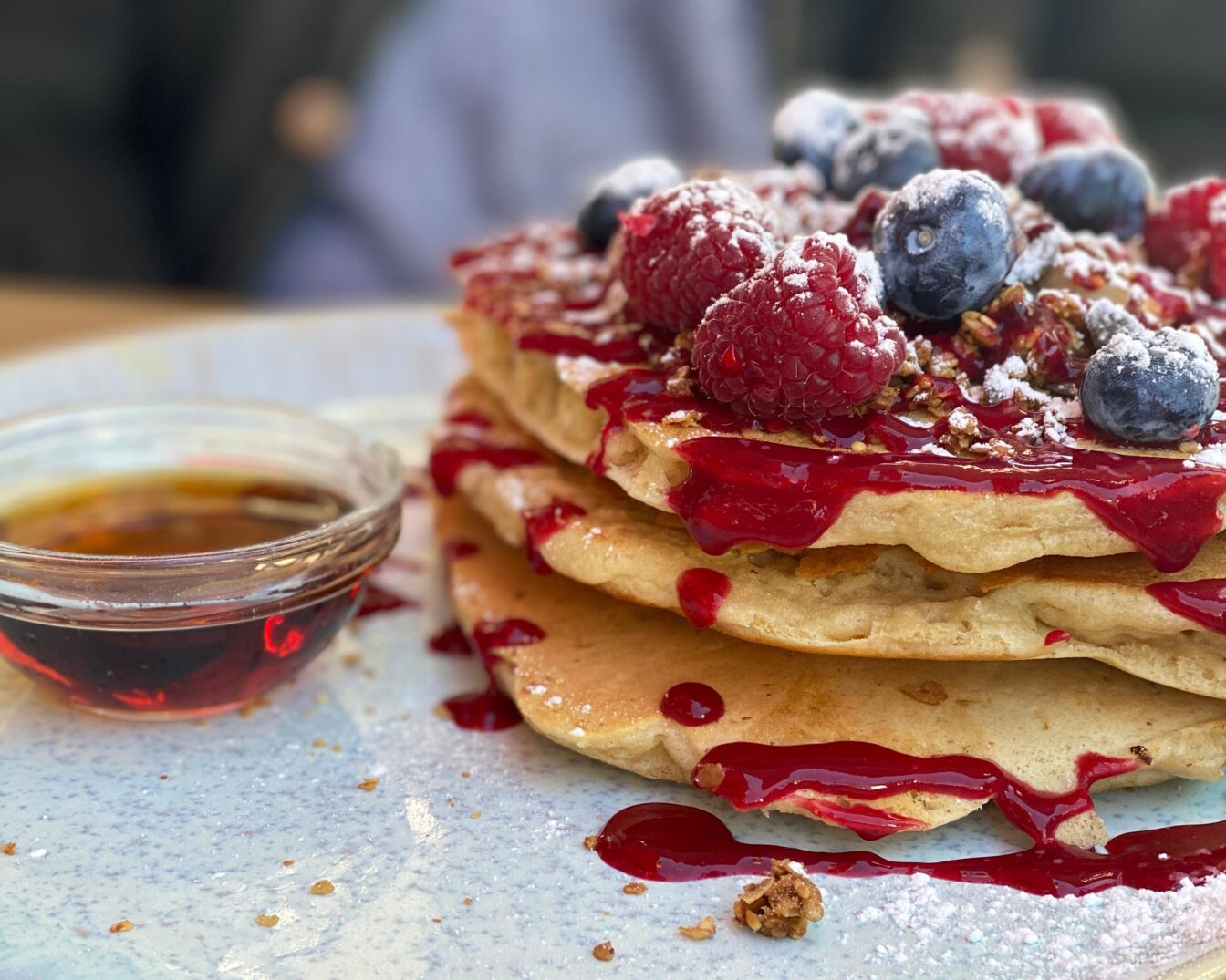 Ein Stapel Pancakes