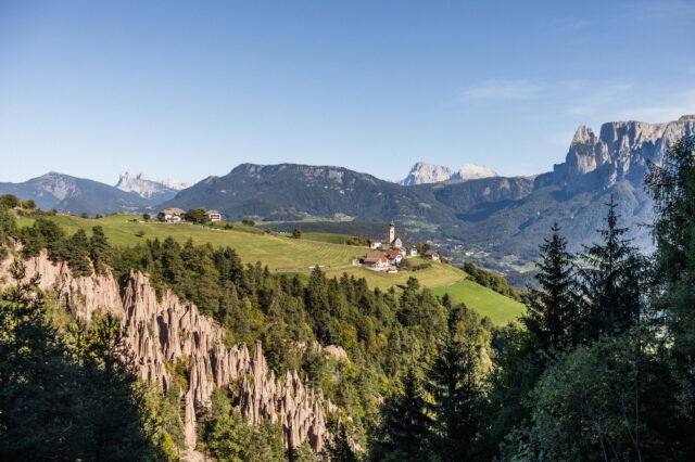 Die Erdpyramiden auf einer Wanderung durch Südtirol