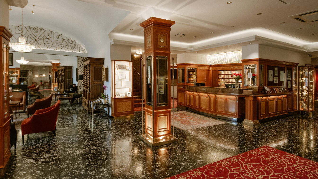 (c) Jan Lackner Wiens ältestes Hotel ist das Hotel Stefanie