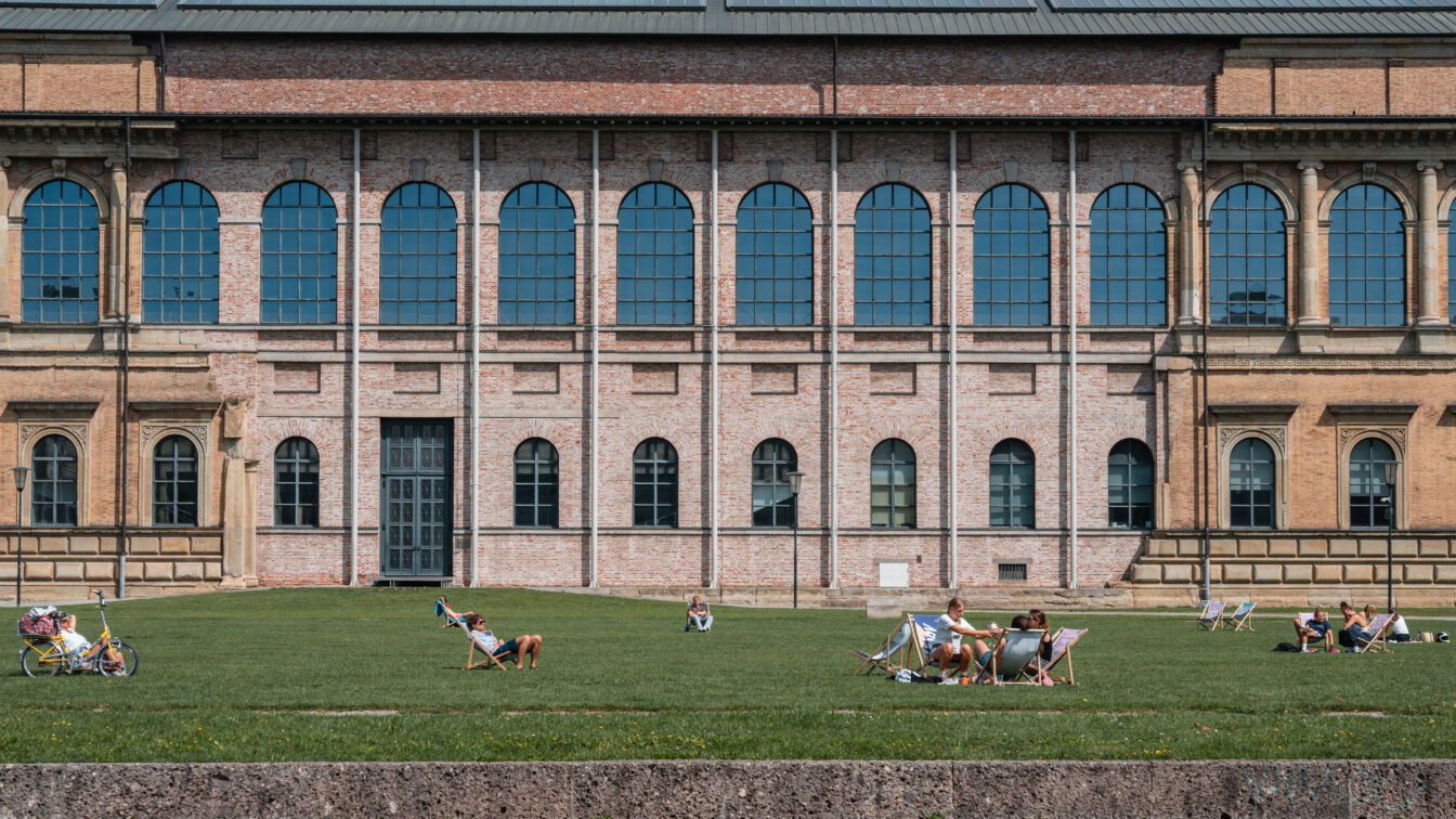 Die Alte Pinakothek in München im Palazzo-Stil