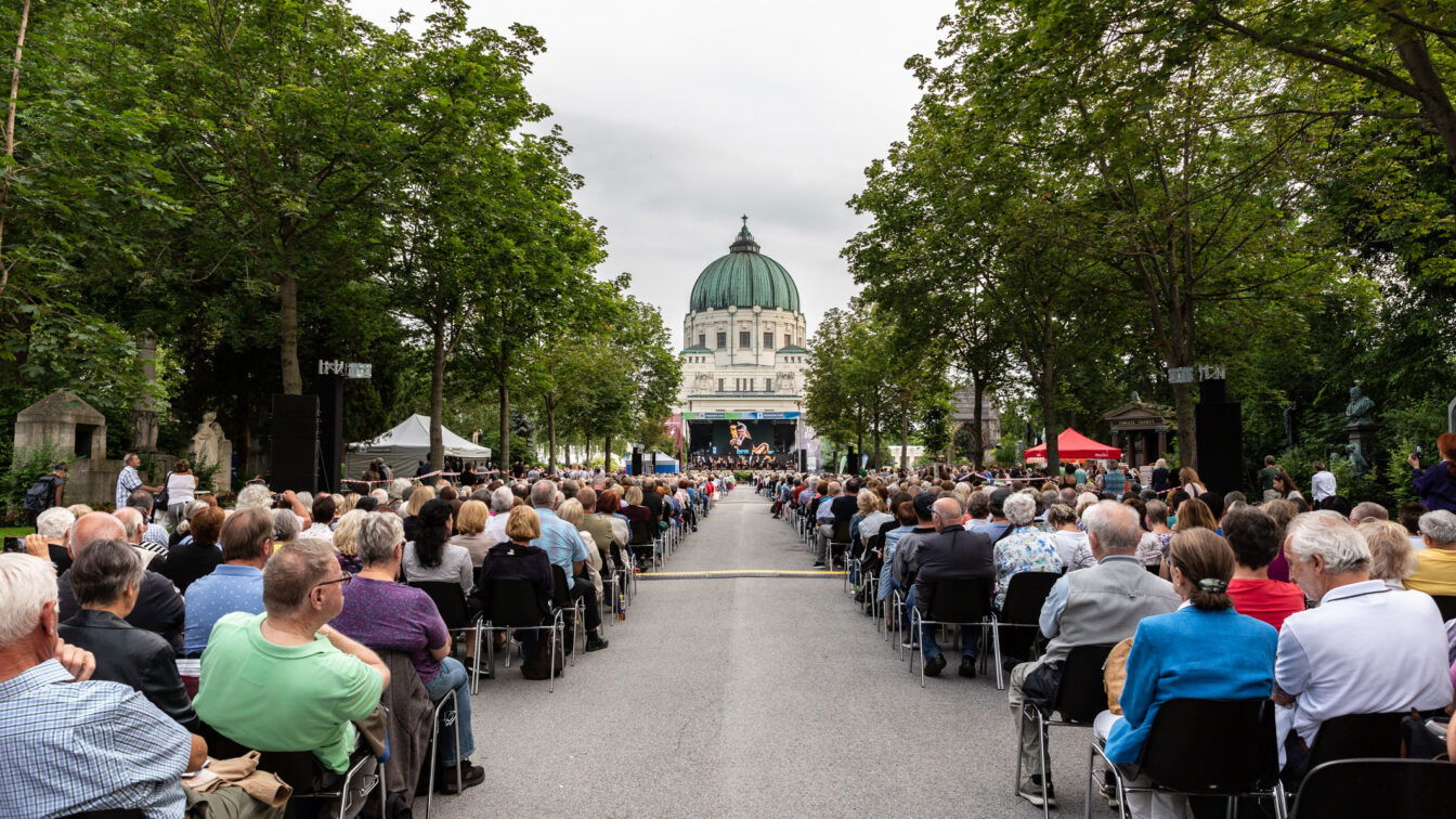 ©Harald Lachner Konzert Nachklang am Zentralfriedhof ©Harald Lachner