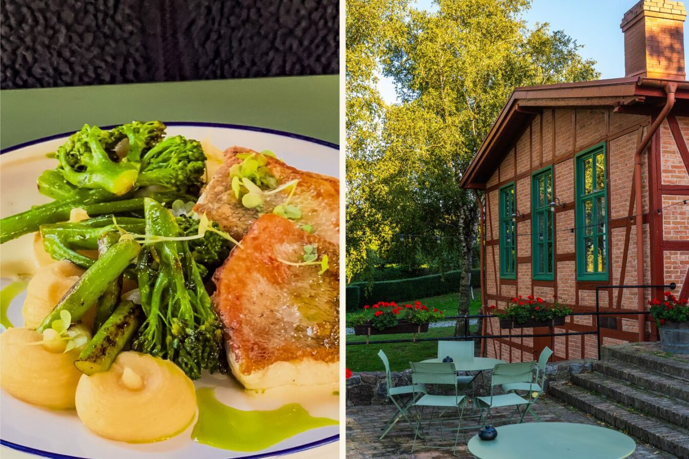 Essen im Stolper Fährkrug