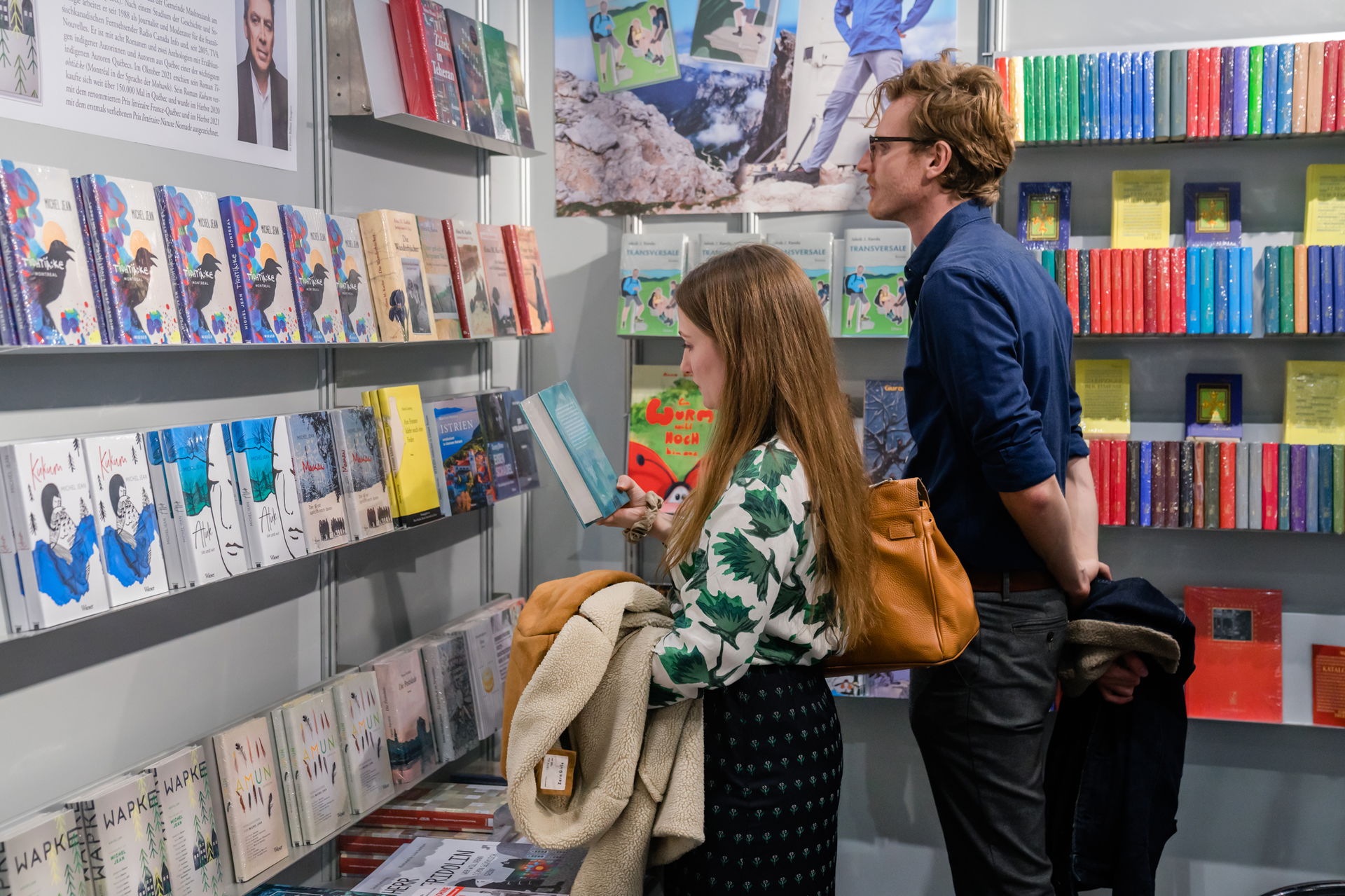 Besucher*innen auf der Buch Wien