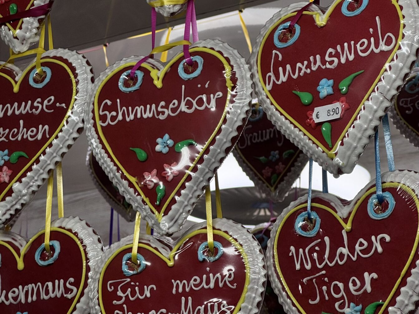 Lebkuchenherzen Kirtag