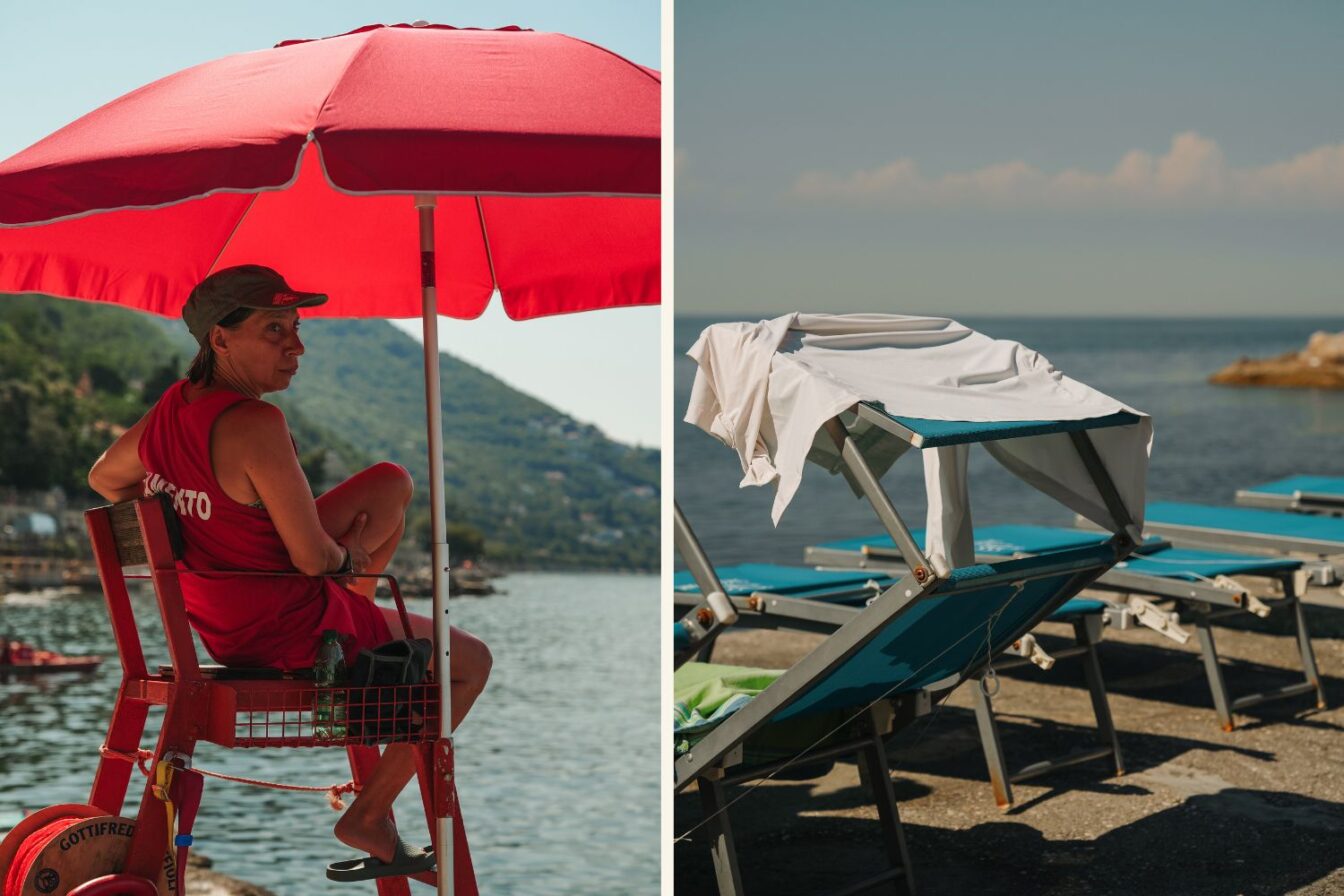 Im Bagno Sticco Mare in Triest kann man sich nahe dem Schloss Miramare eine Strandliege ausleihen, baden, und schnorcheln