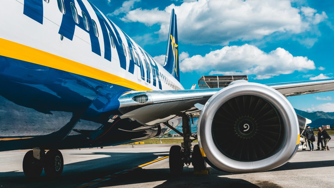 Eine Ryanair-Maschine