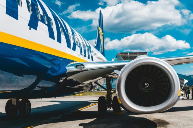 Eine Ryanair-Maschine