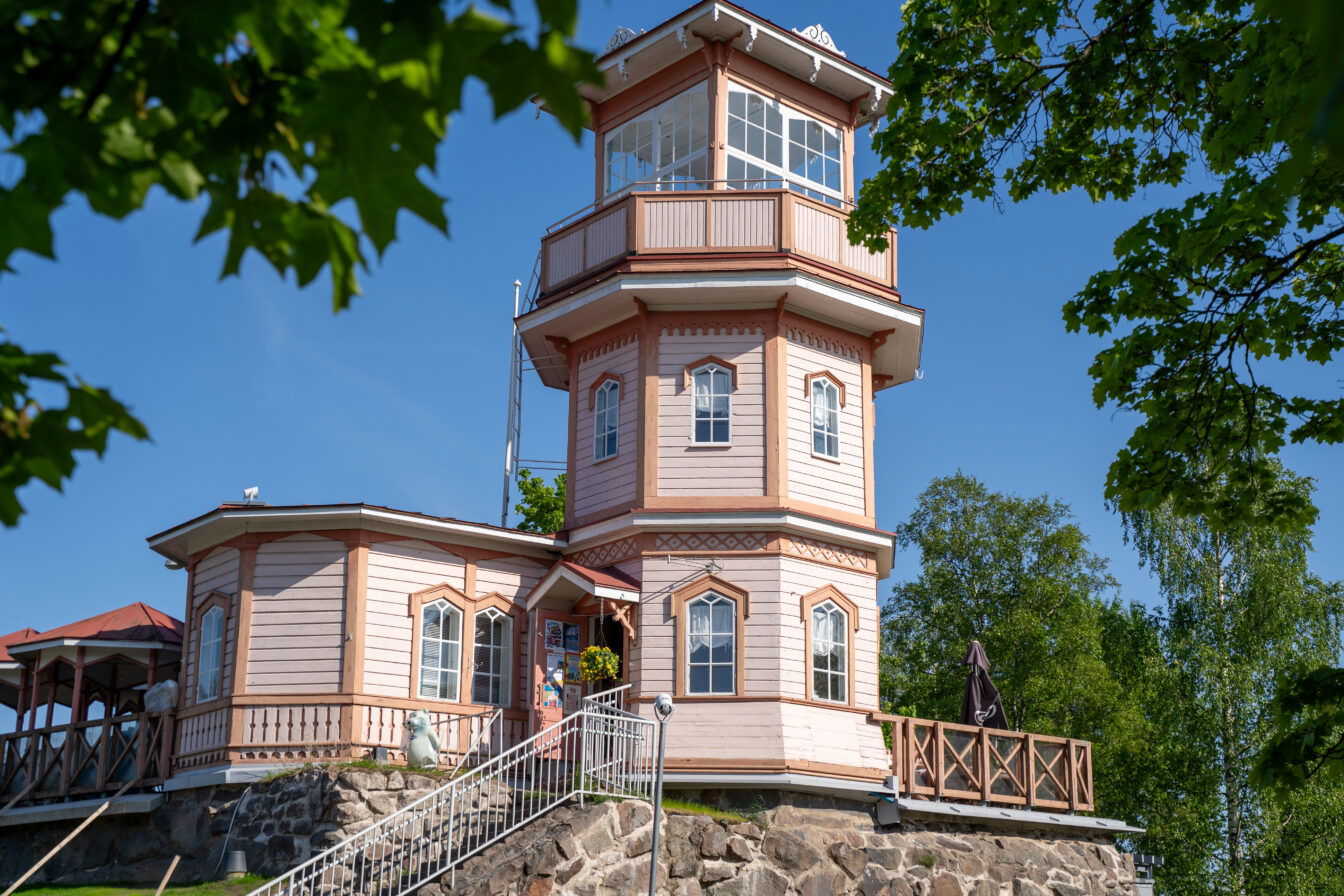 Das Tähtitorni Café in Oulu, Finnland