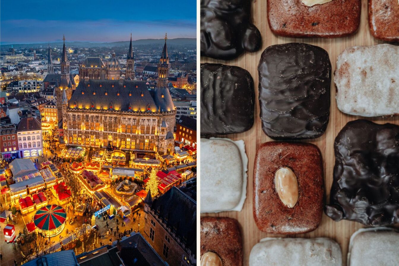 Weihnachten in Aachen mit Printen und Markt.