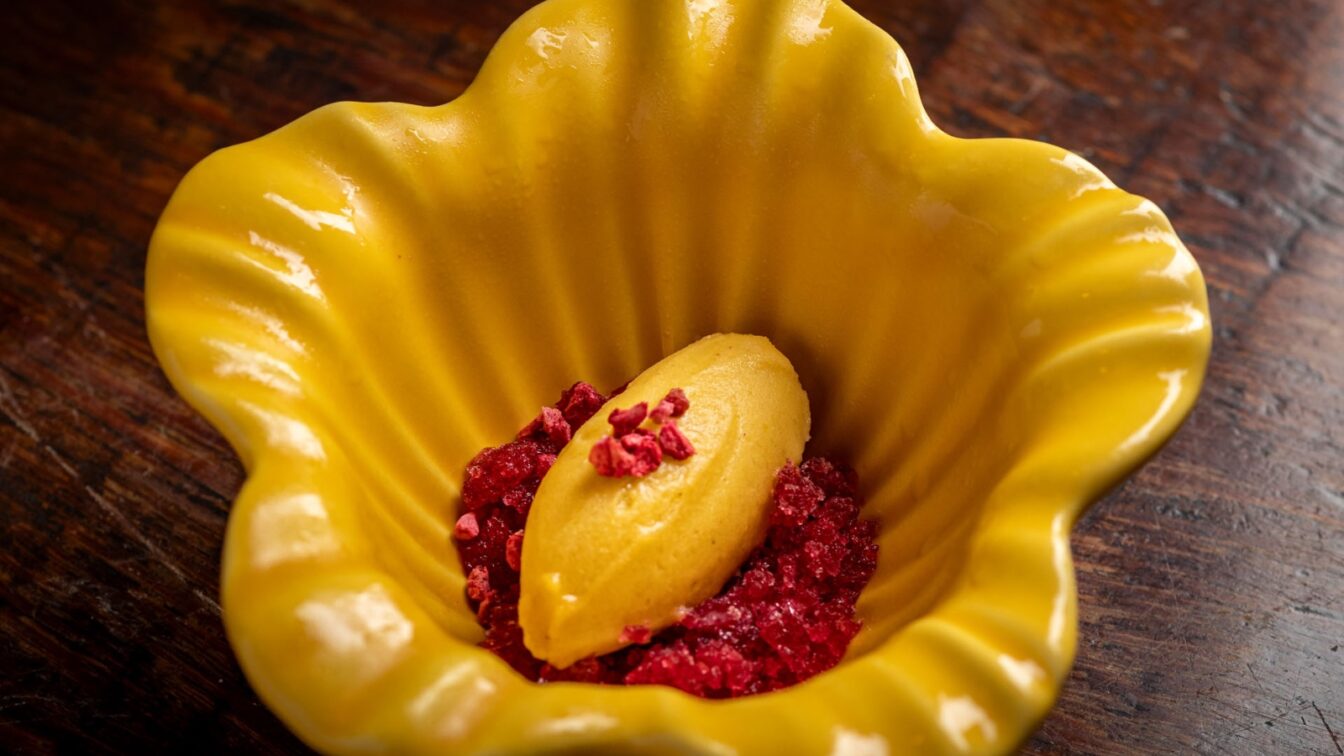 (c) beigestellt Granita de frutas