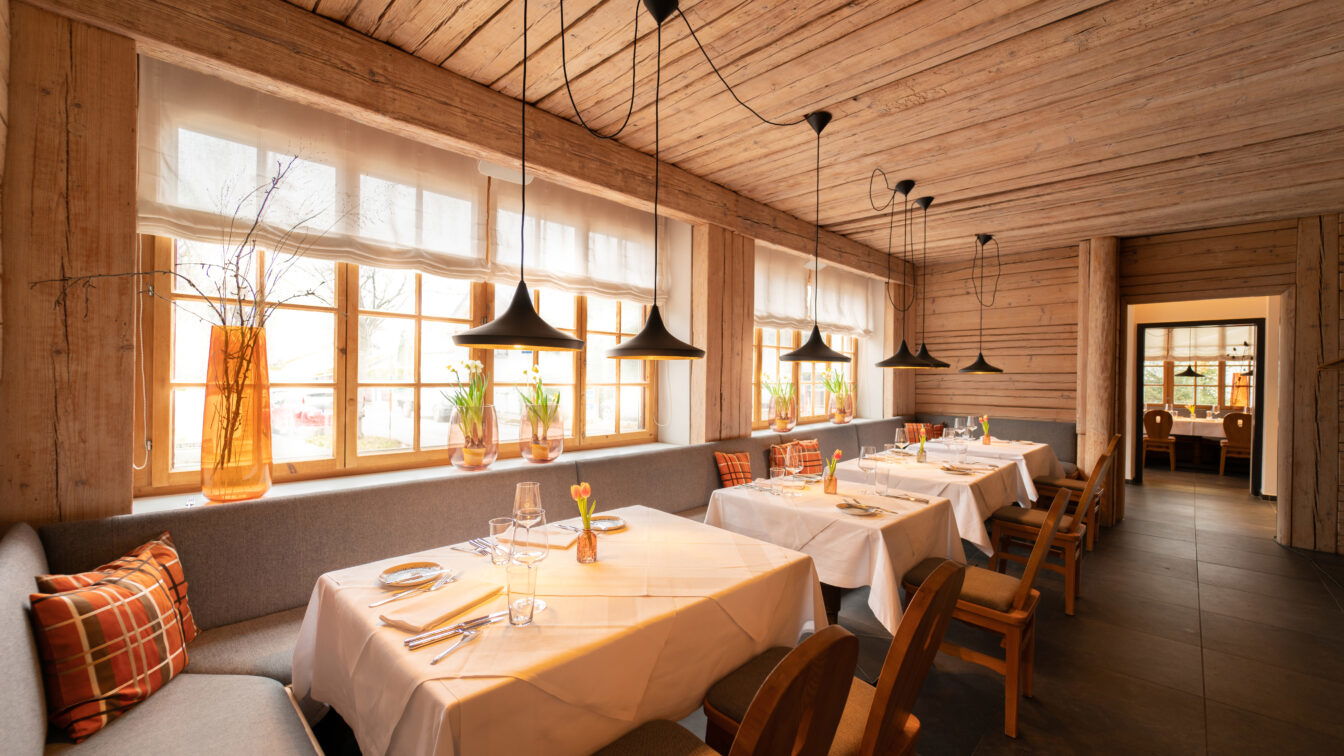 (c) beigestellt in der gemütlichen Stube im Restaurant Das Wolf in Langenlebarn