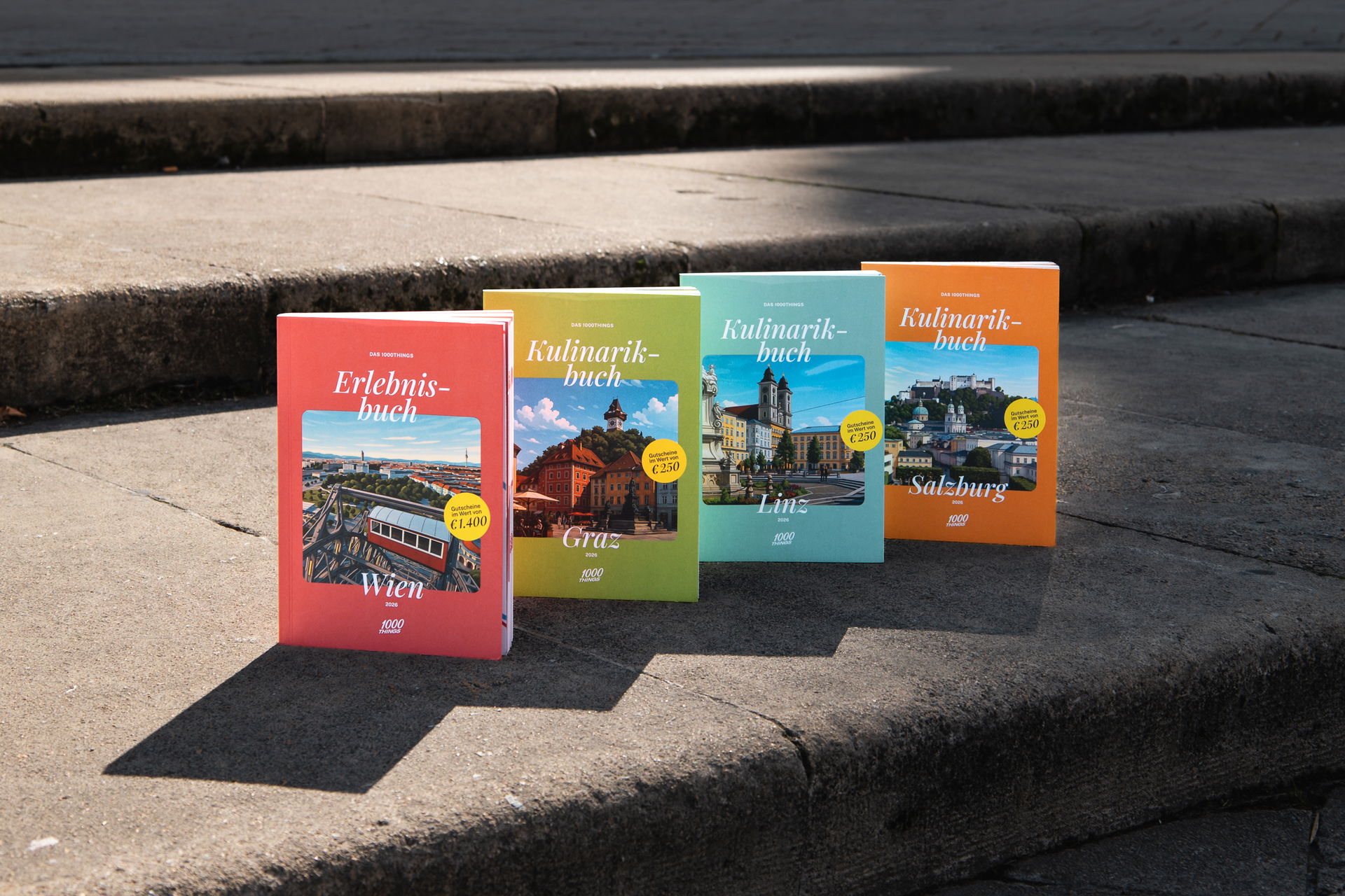 1000things Erlebnis- und Kulinarikbüch 2026