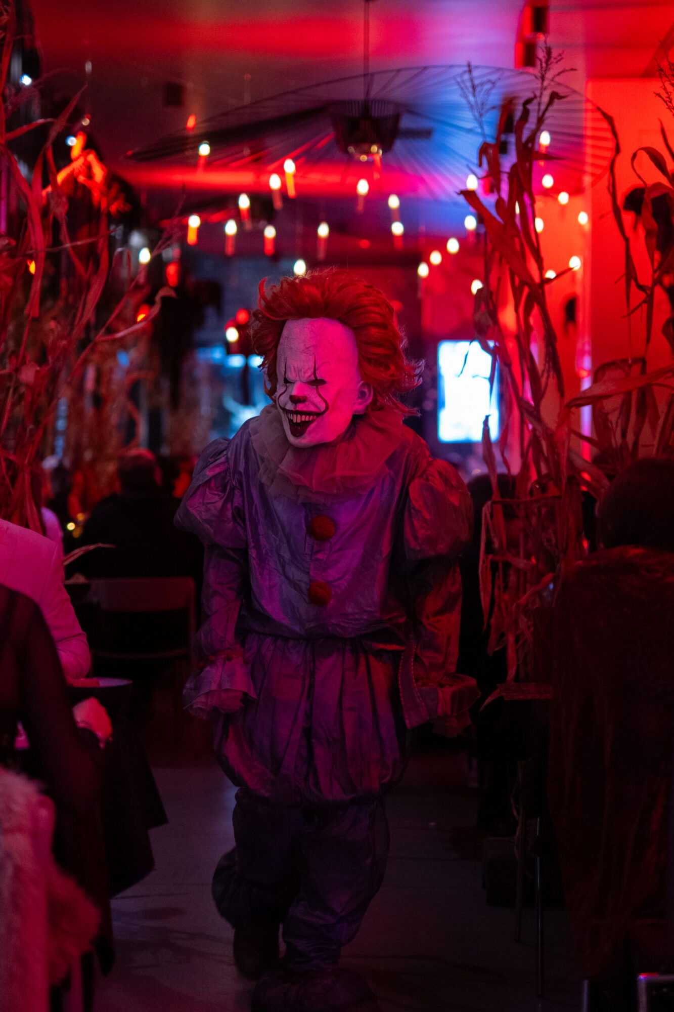 Halloween in Wien: Horror-Clown im Klyo Wien, 1010