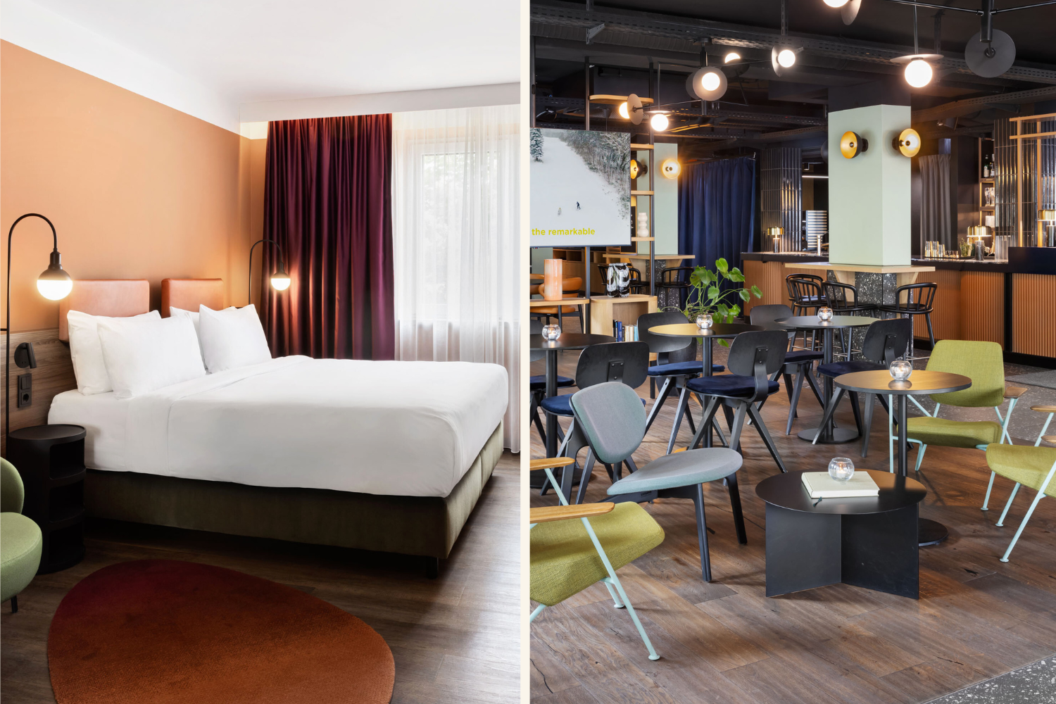 Zimmer und Restaurant im Mayburg Salzburg Hotel (c) Mayburg Salzburg, a Tribute Portfolio Hotel