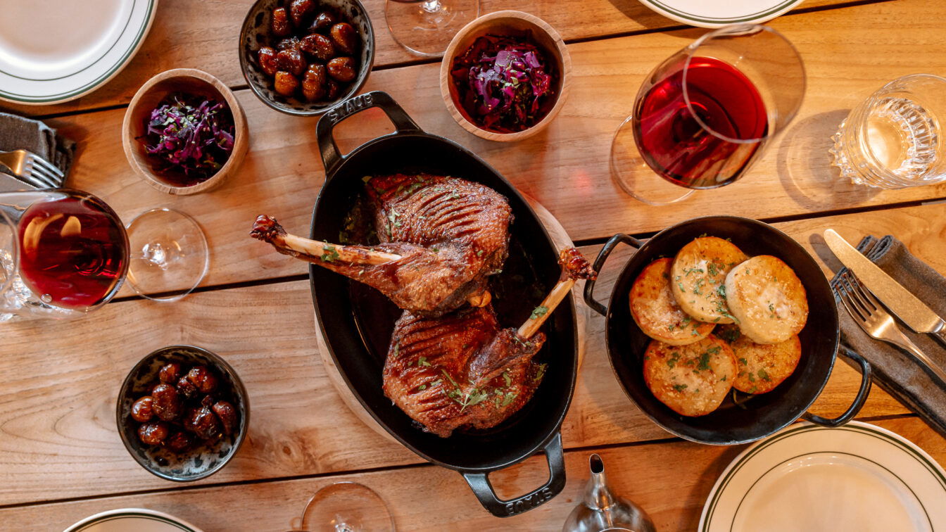 Das Bala-Gansl im Neni am Wasser in Wien