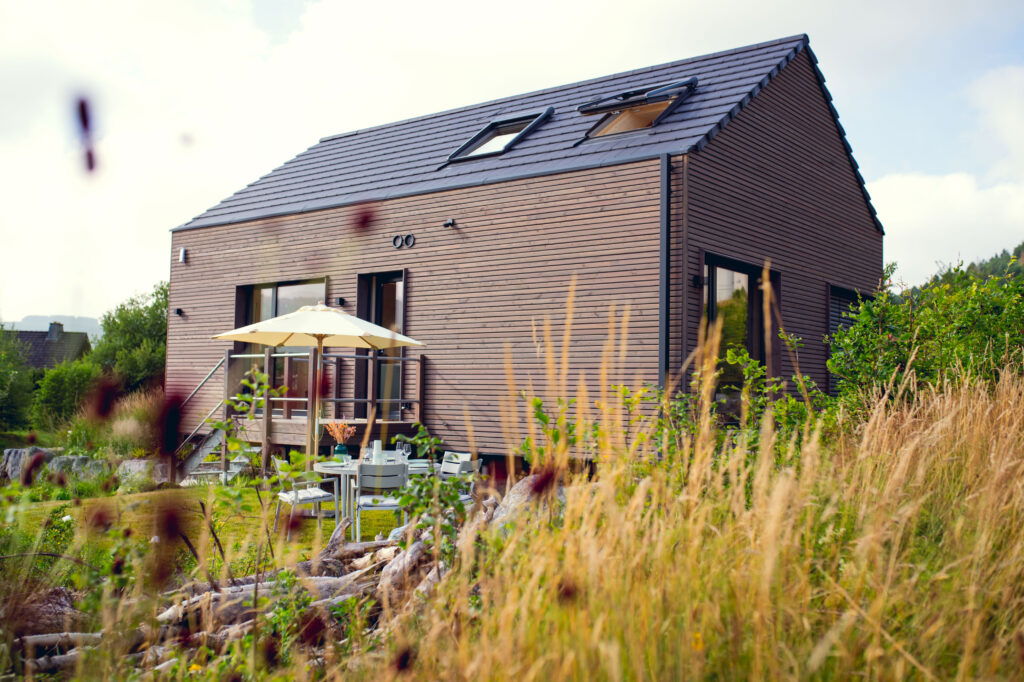 Ein Tiny House von mlab.relax im Grünen