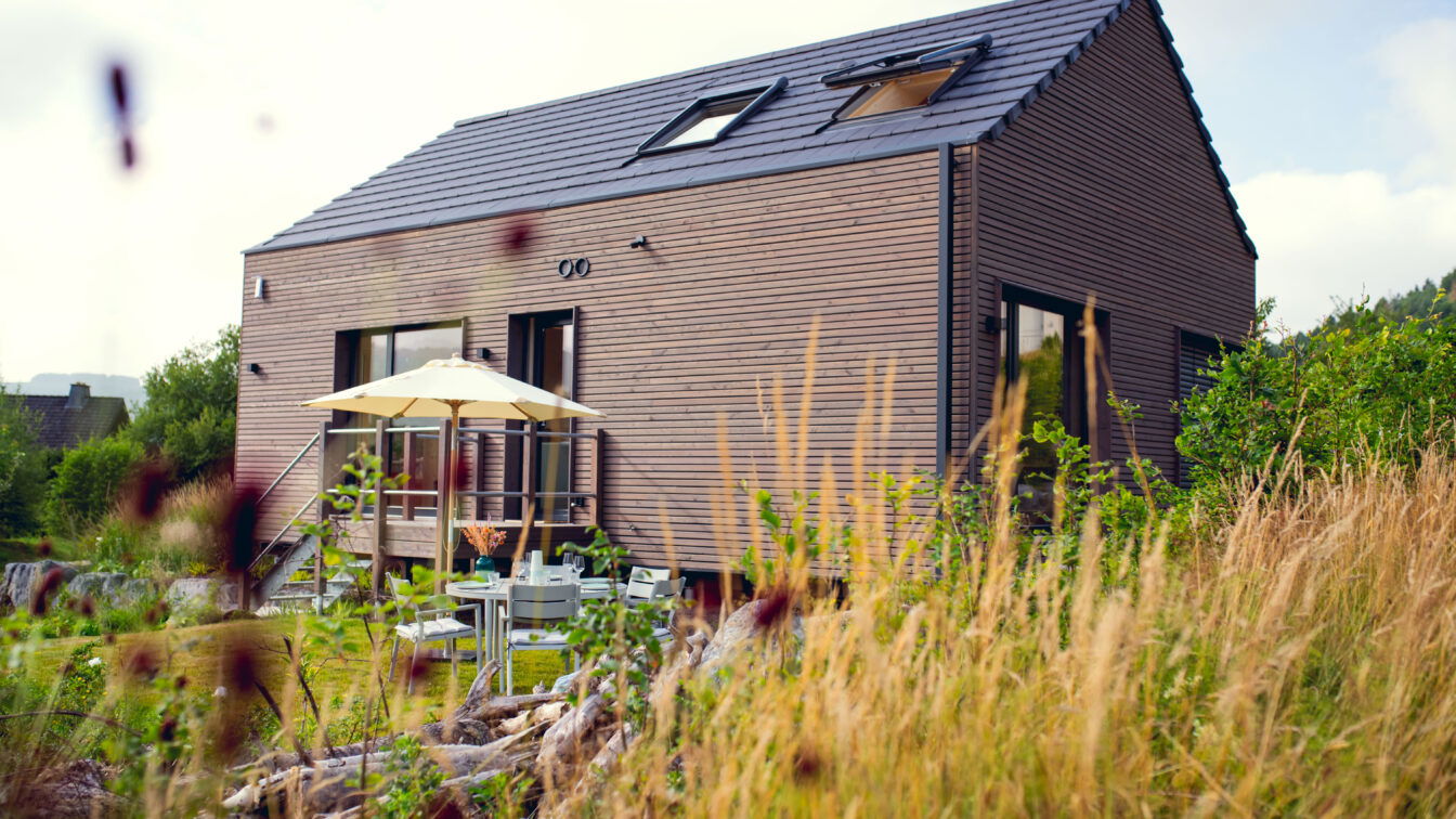 Ein Tiny House von mlab.relax im Grünen