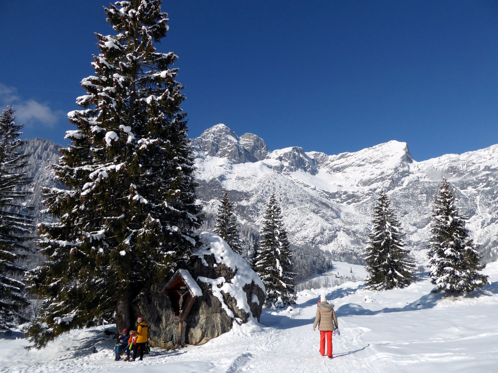 Winterwanderweg Wengerau in Werfenweng