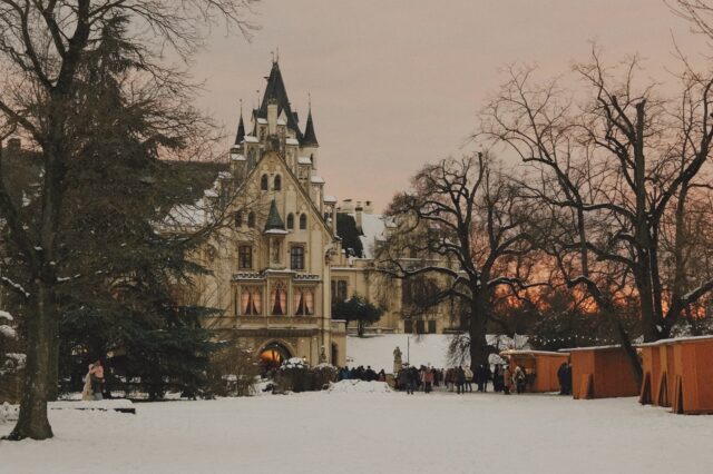 Der Adventmarkt im Schloss Grafenegg in Niederösterreich